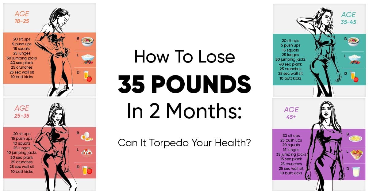 How To Lose 35 Pounds In 2 Months Can It Torpedo Your Health? Weight loss Blog BetterMe