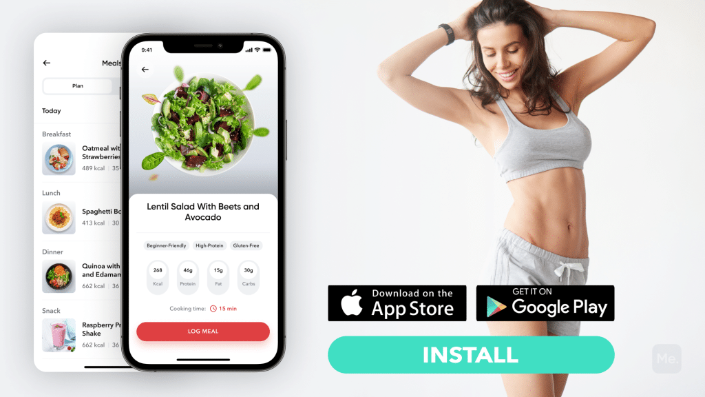 Free workout and meal best sale plan app