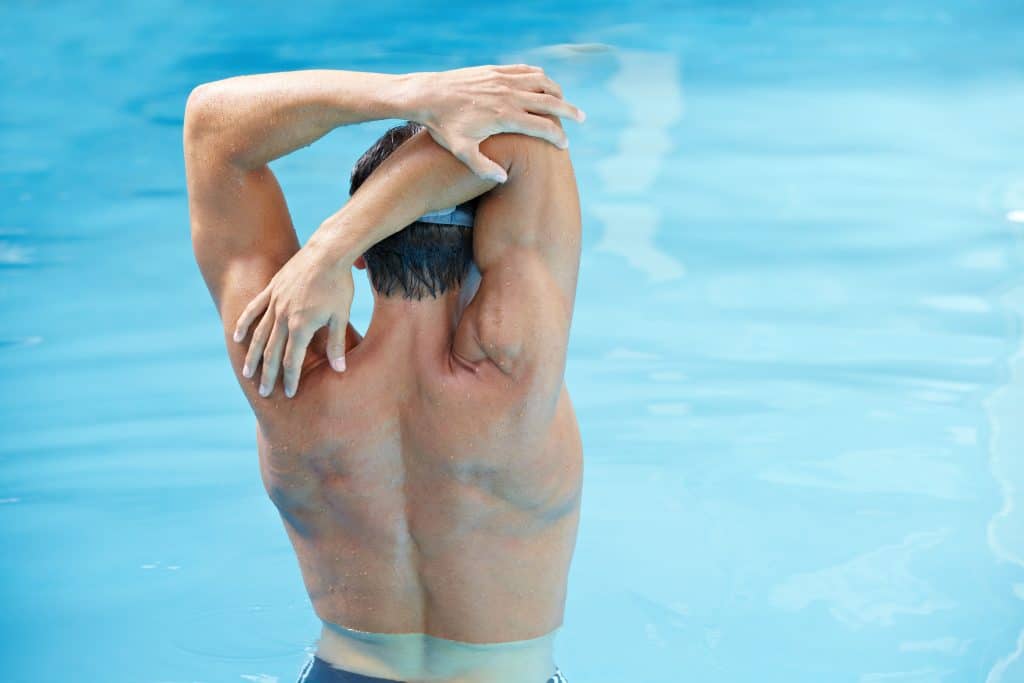 stretching routine for swimmers