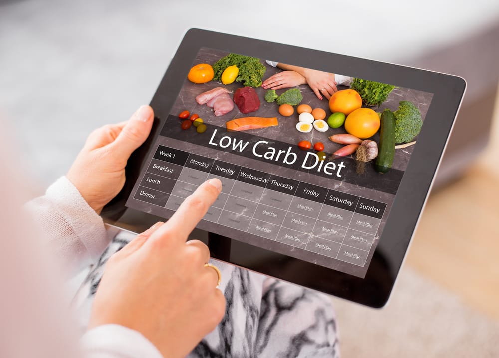 3 week vegan diet vs low carb diet