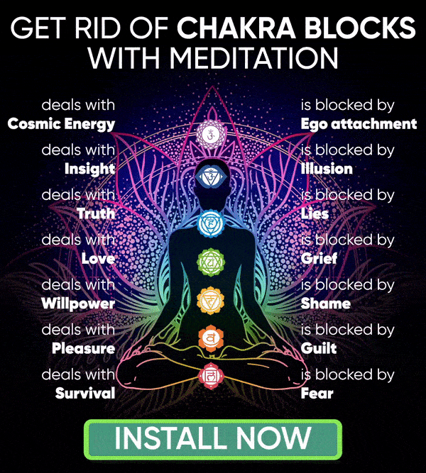 Get Rid Of Chakra Blocks With Meditation