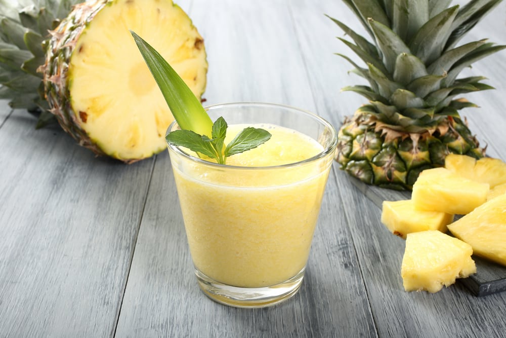 pineapple smoothie recipes for weight loss