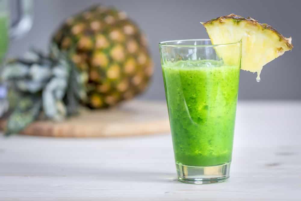 spinach pineapple smoothie for weight loss