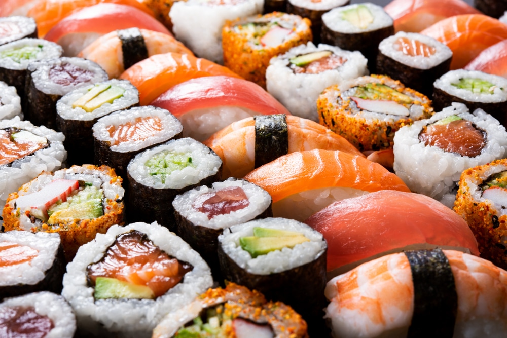 sushi calories