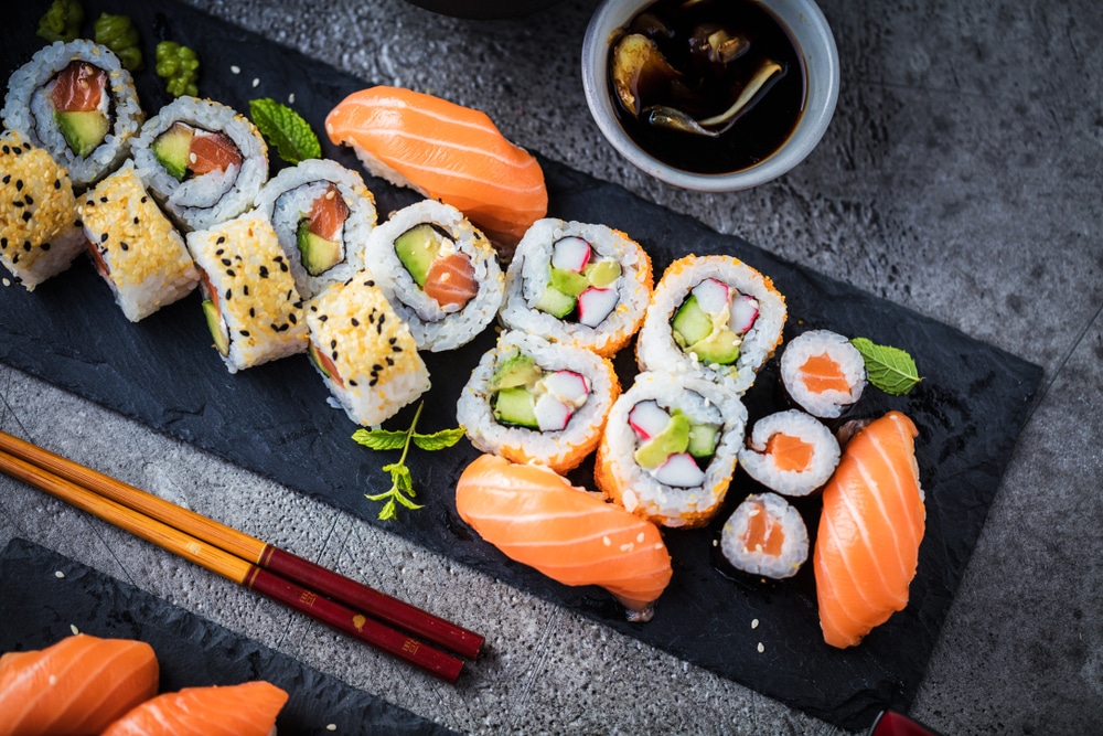 sushi nutrition