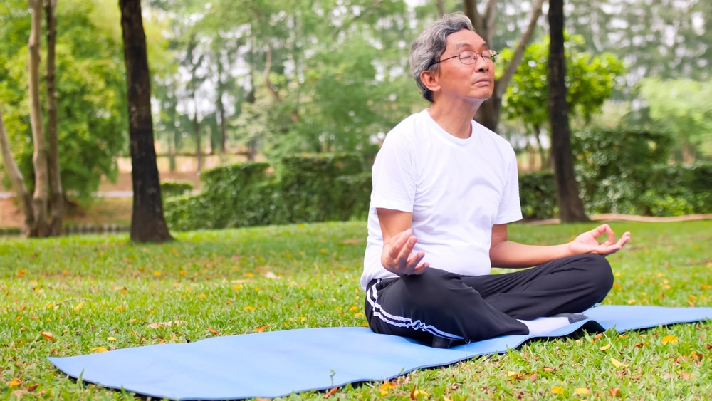 beginning yoga poses for seniors