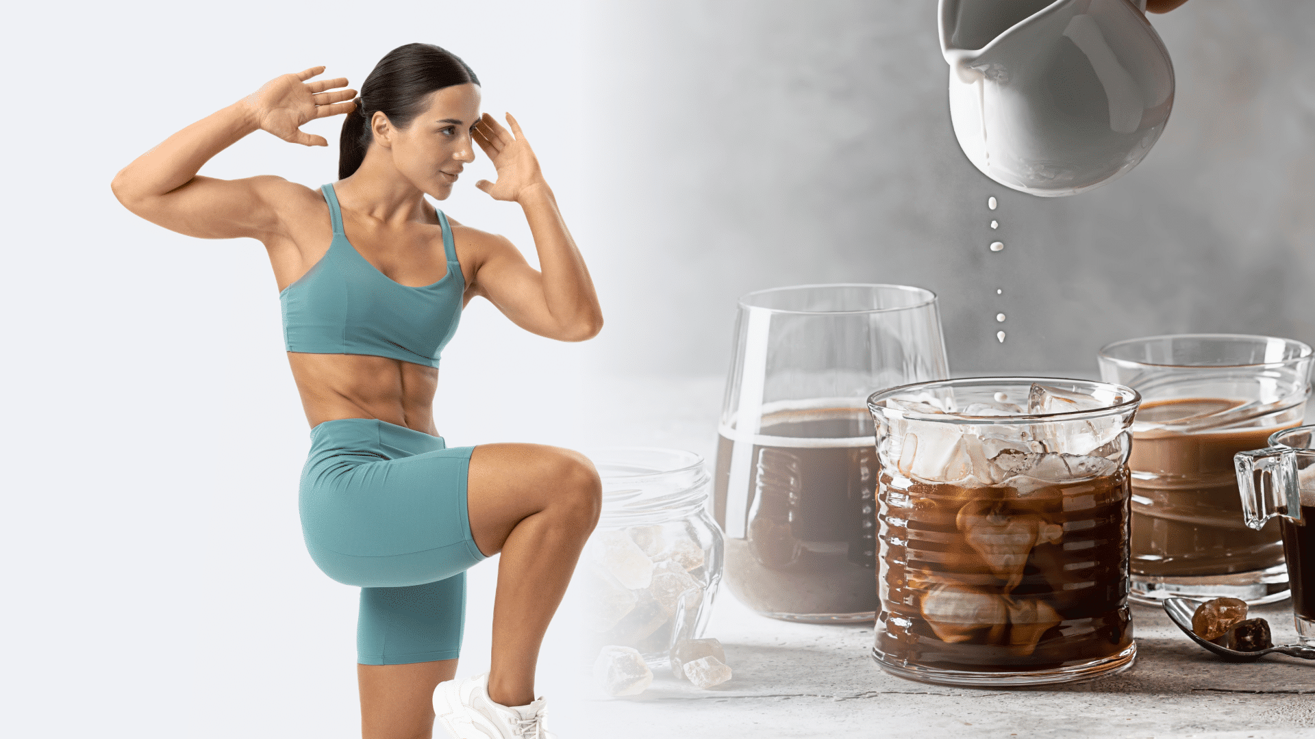 Fast 10 Minute Total Arms Workout — cardio coffee and kale