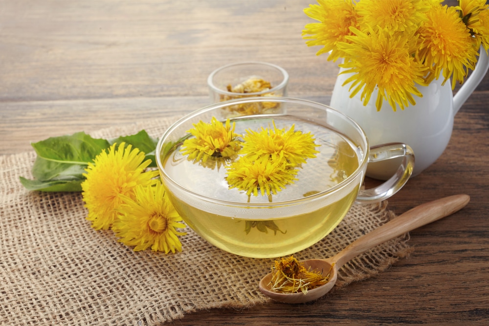 dandelion tea cranberry detox