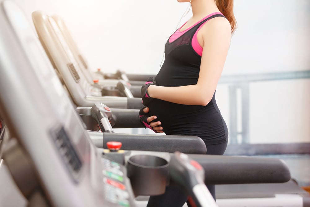 beginning treadmill workout pregnancy