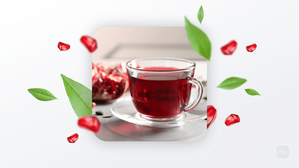 pomegranate white tea benefits