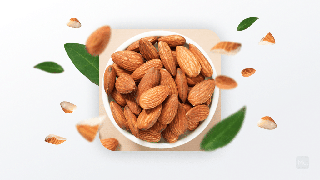 are almonds fattening