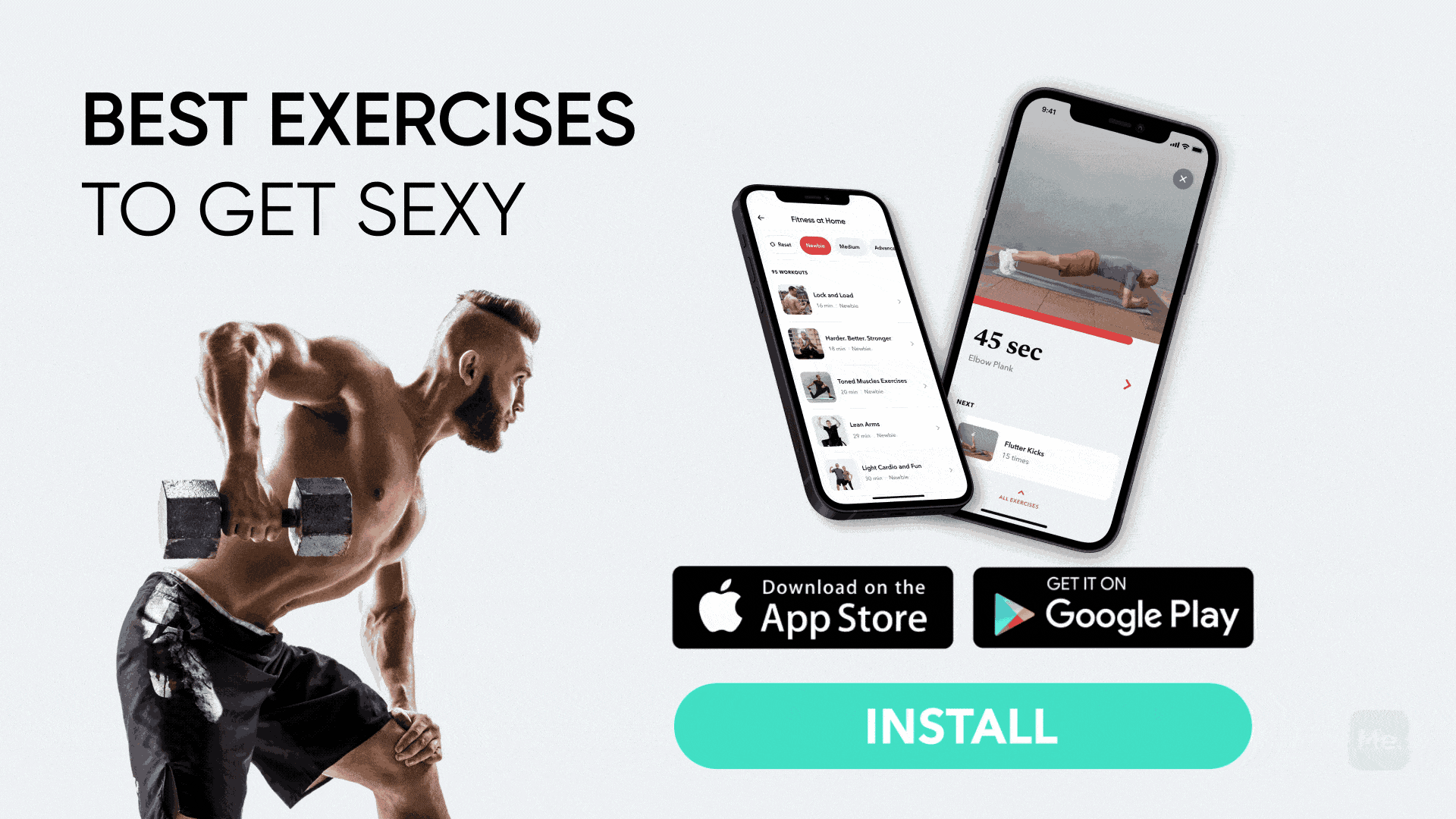 Best exercises to get sexy