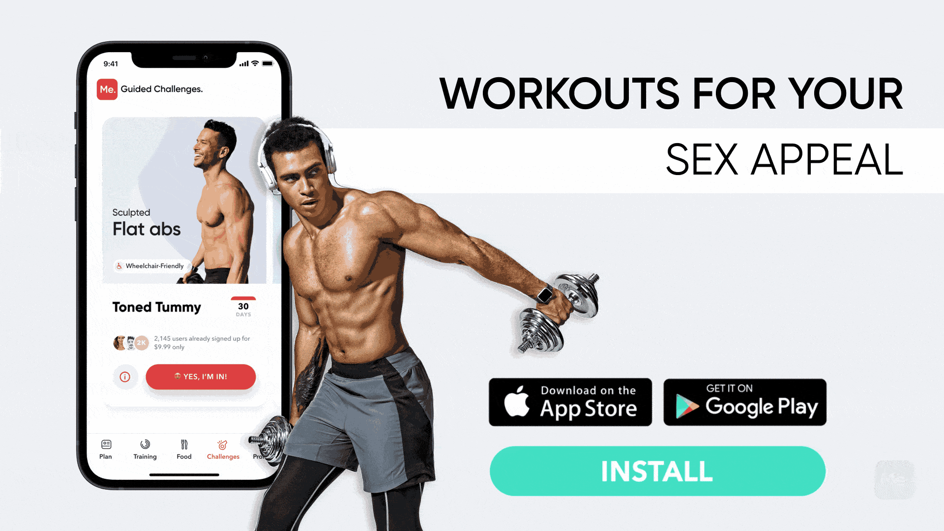 Workouts for your sex appeal