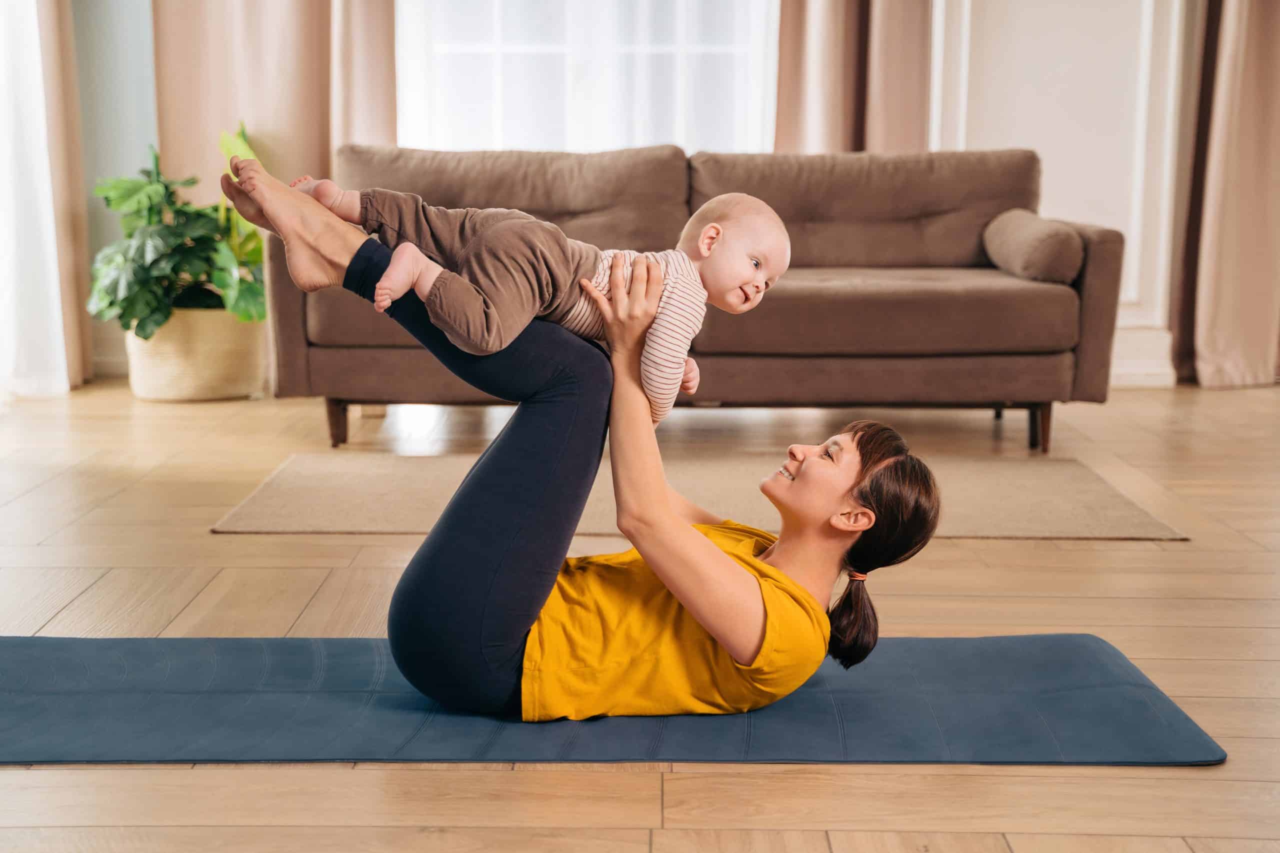 Core Exercises Postpartum: How To Tighten Your Midsection After
