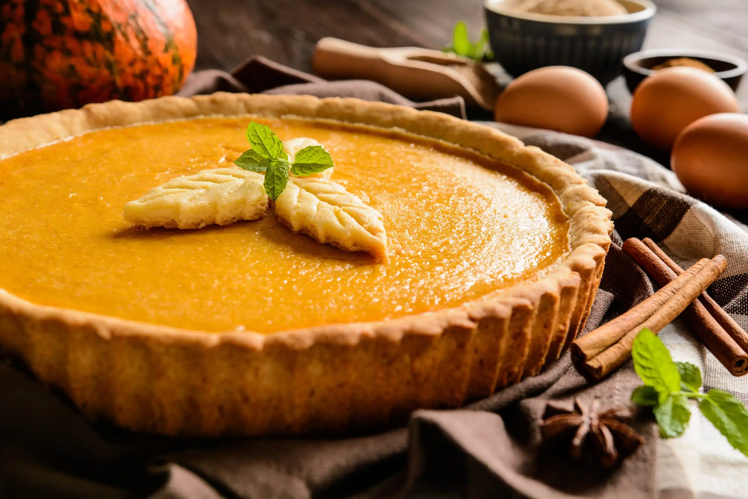 what vitamins are in pumpkin pie