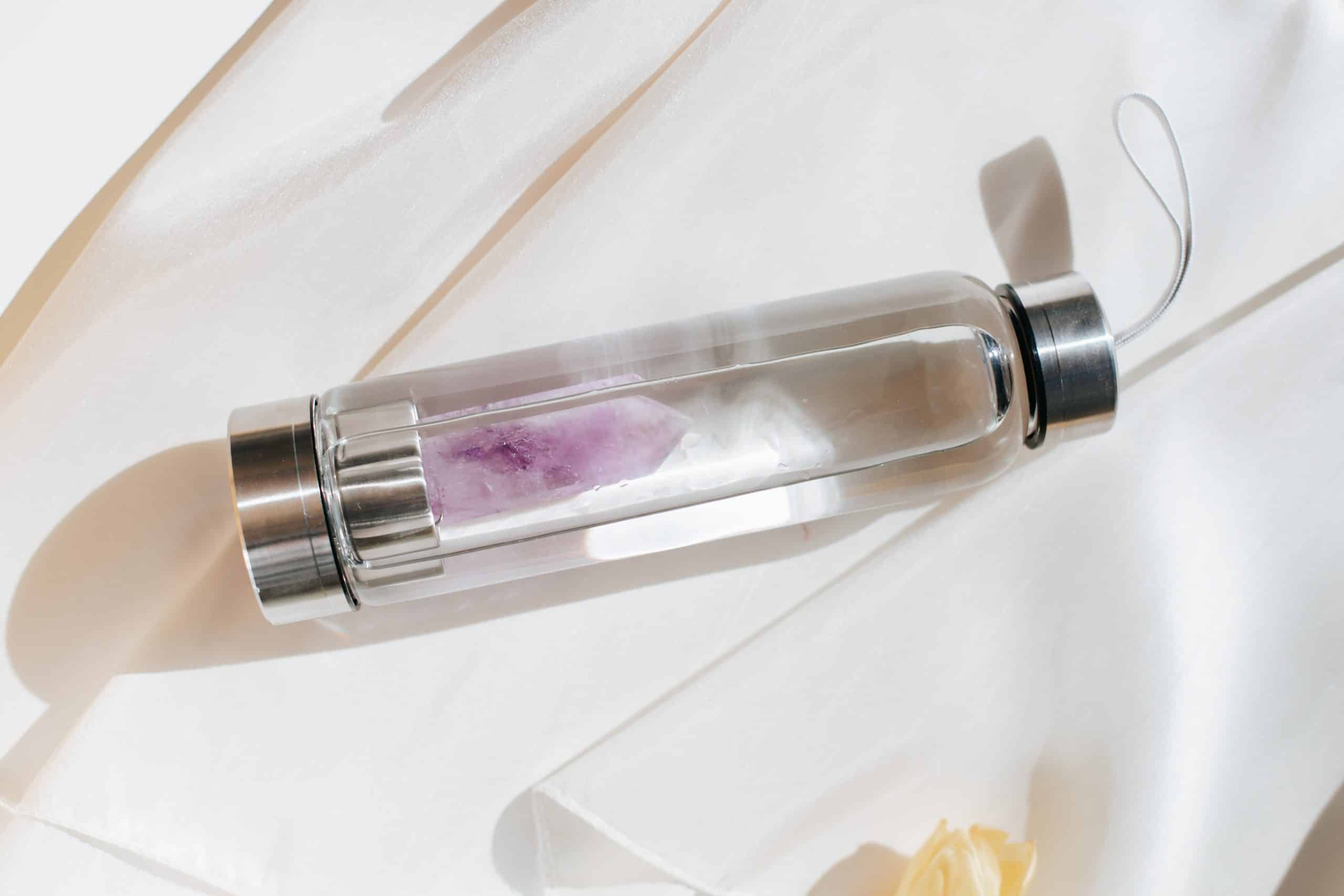 Crystal Water Bottles Are The Wellness Trend We Can Get Behind