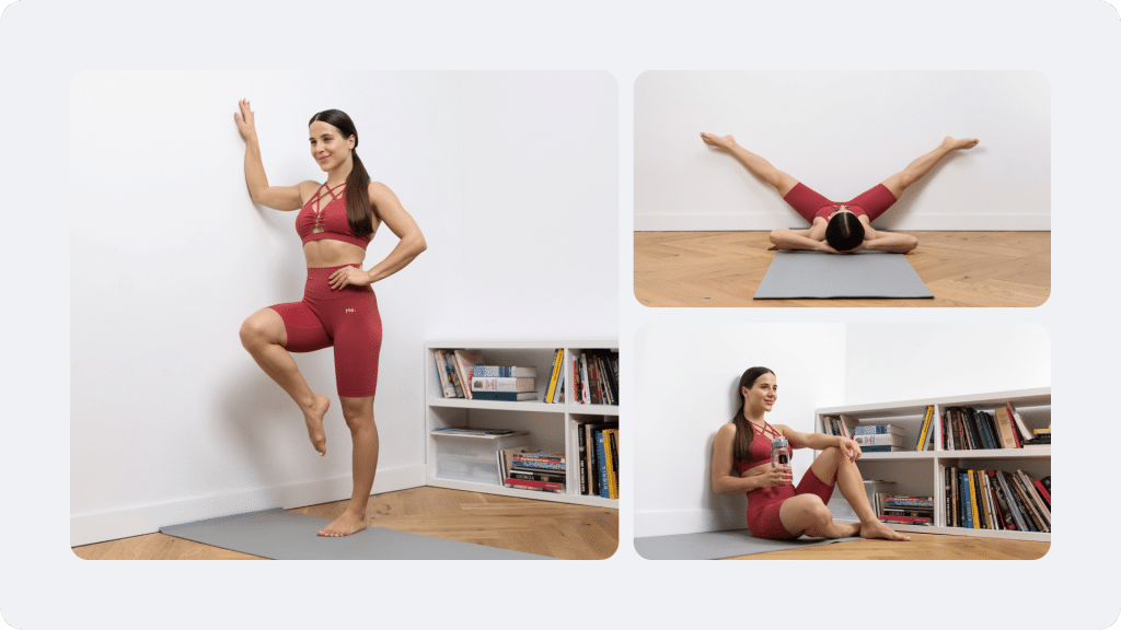wall pilates core exercises