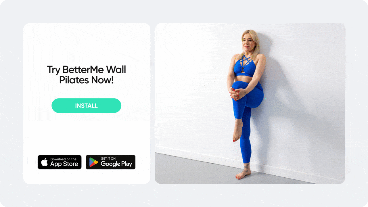 Try BetterMe Wall Pilates Now!