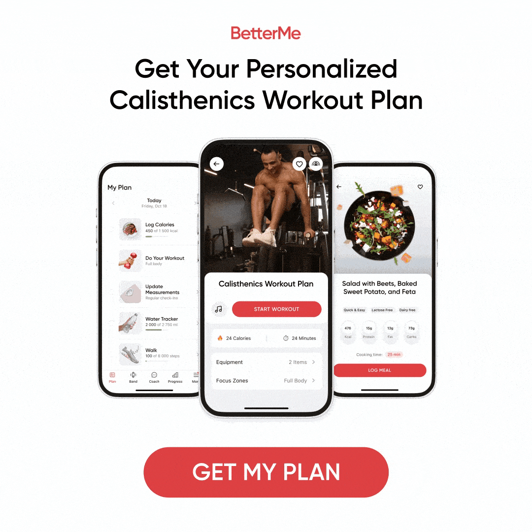 Get Your Personalized Calisthenics Workout Plan