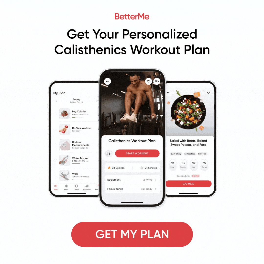 calisthenics work out plan