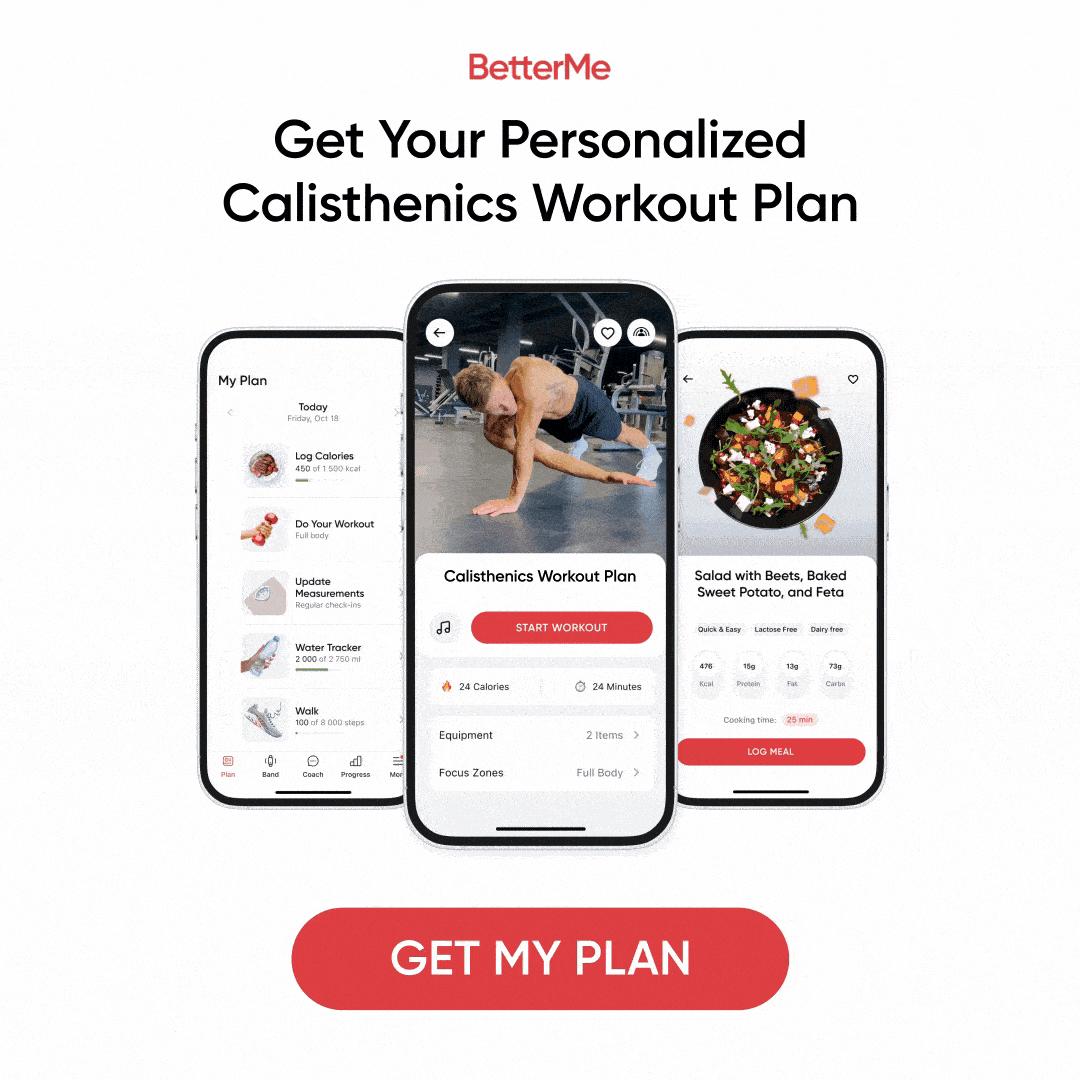 Get Your Personalized Calisthenics Workout Plan
