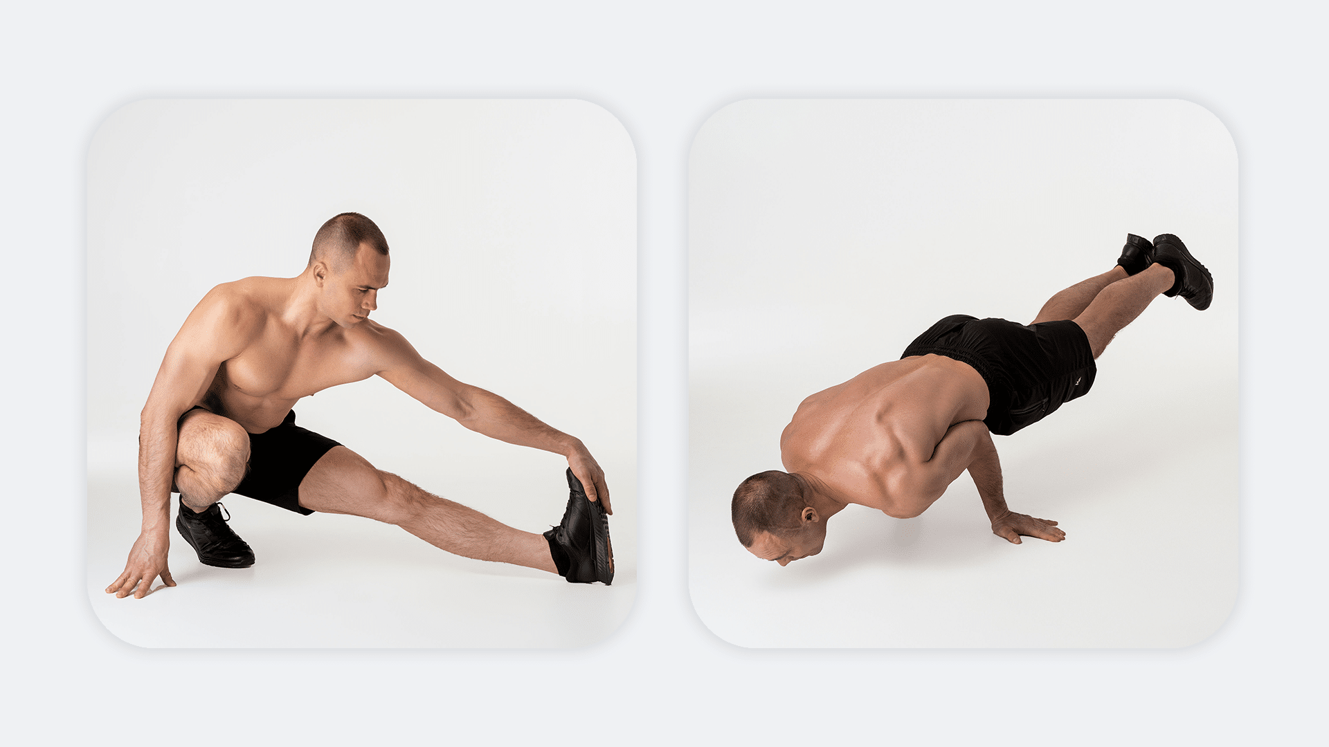Stretching calisthenics routine