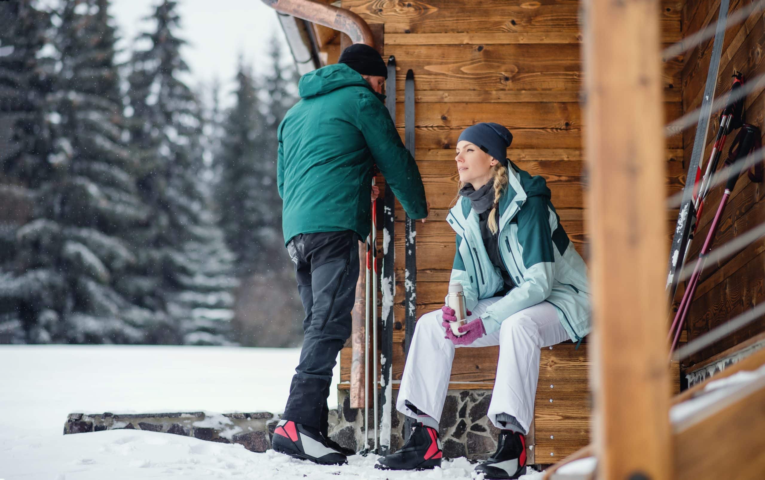Bend ze knees,” to improve more than just your skiing