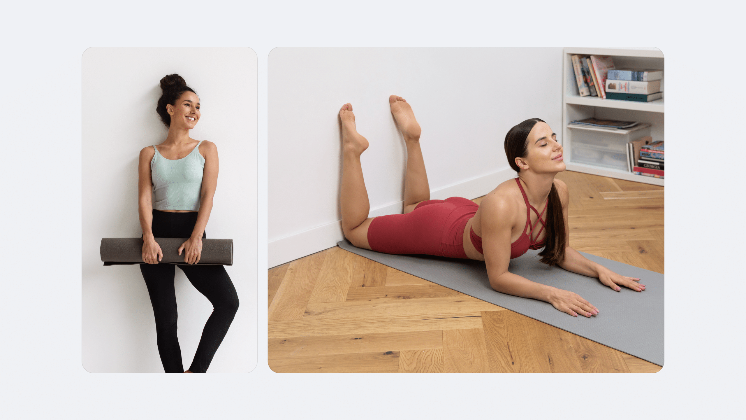 A Beginner's Guide to Wall Pilates Double Leg Stretch - BetterMe