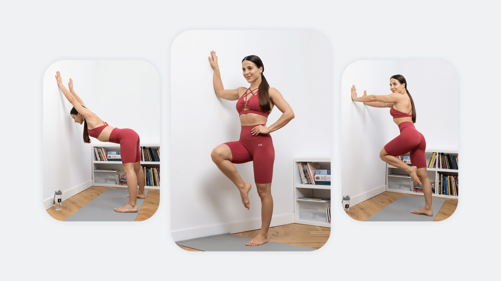 wall pilates for thighs