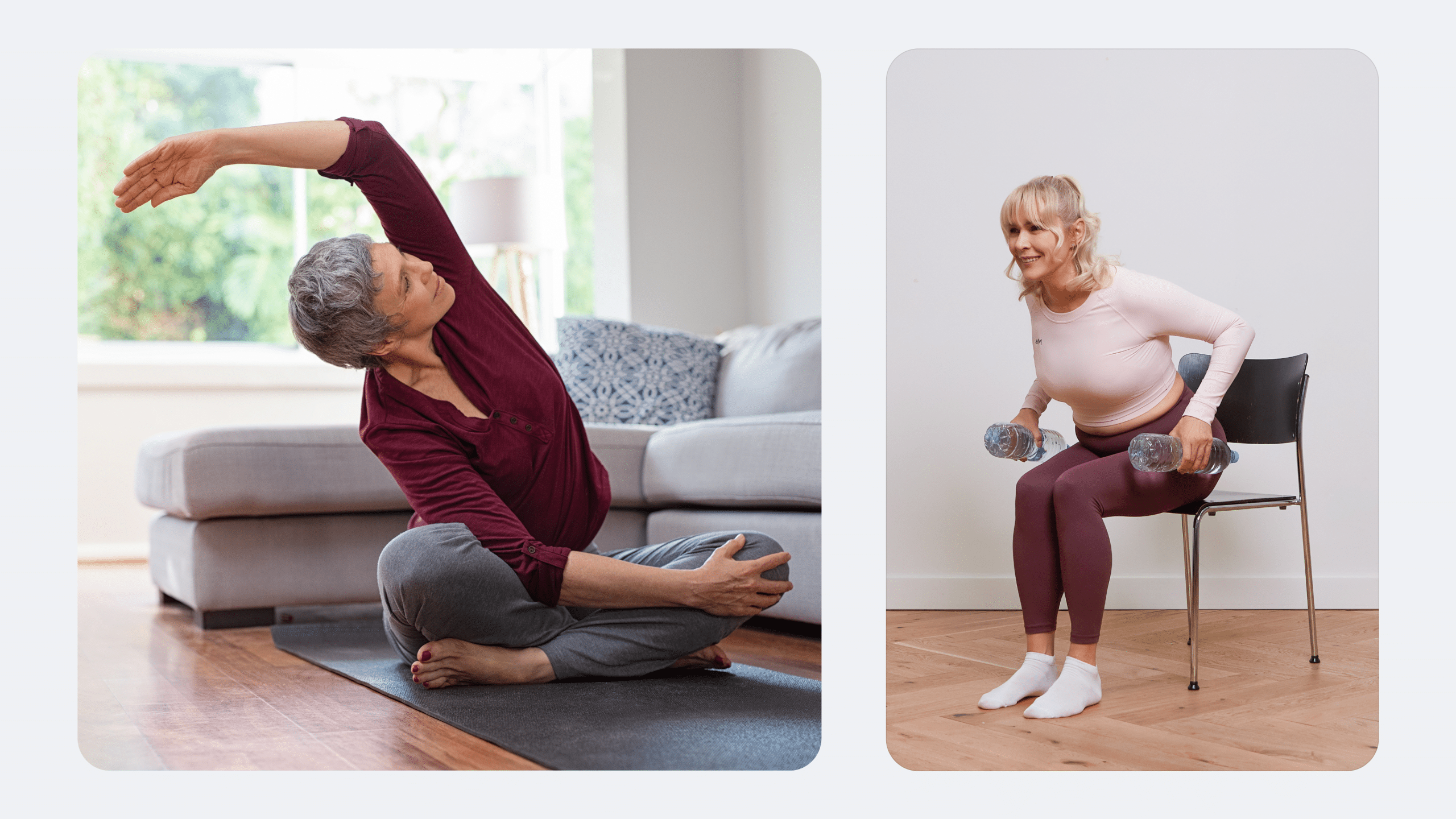 seated chair exercises for seniors