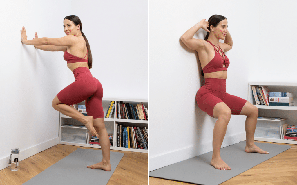 Wall Pilates For Back Fat