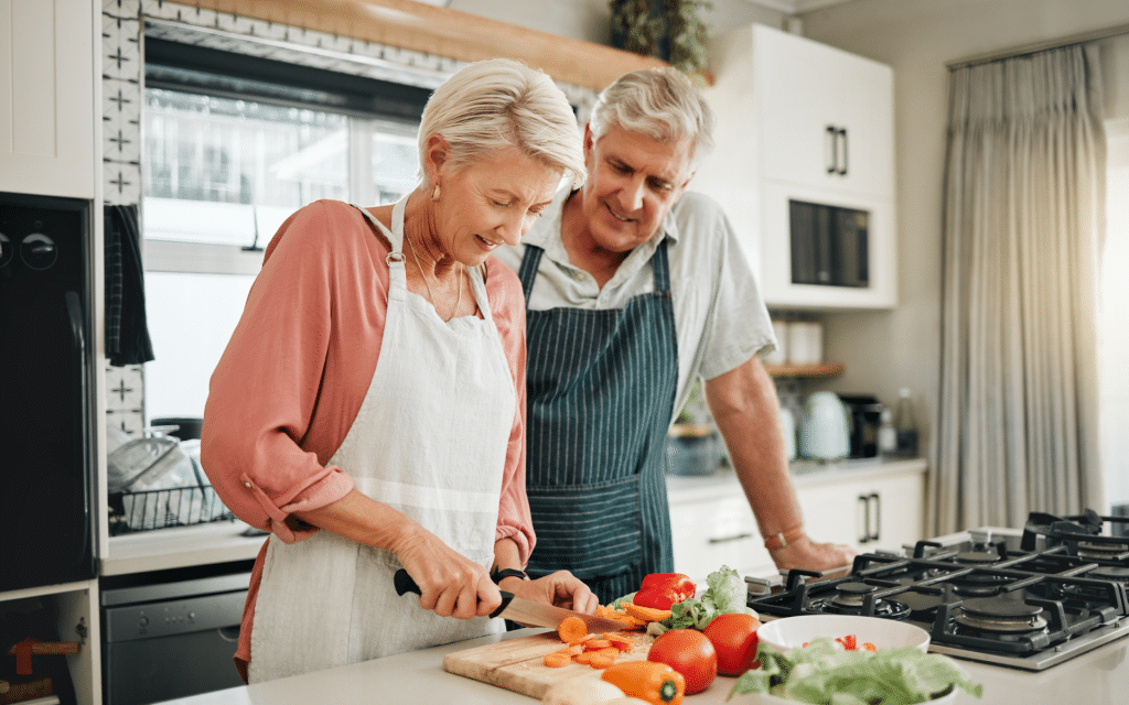 Which Step Can A Person Take To Encourage Elderly Family Members To Eat Healthy Meals?